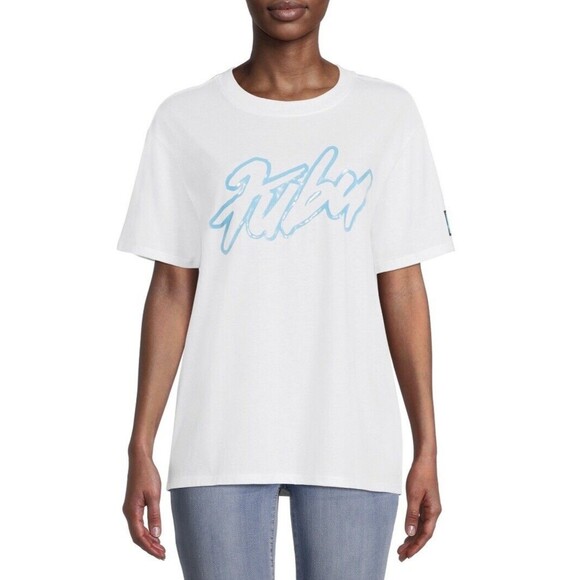 Fubu Women’s plus XXL (19) Street Logo Graphic T-shirt with Short Sleeves top - Picture 1 of 5